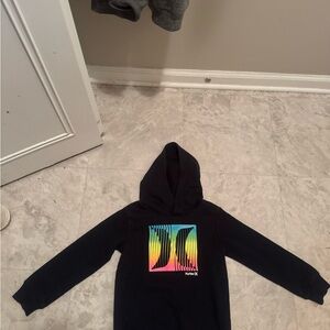 Hurley Black Sweatshirt with Vibrant Logo
